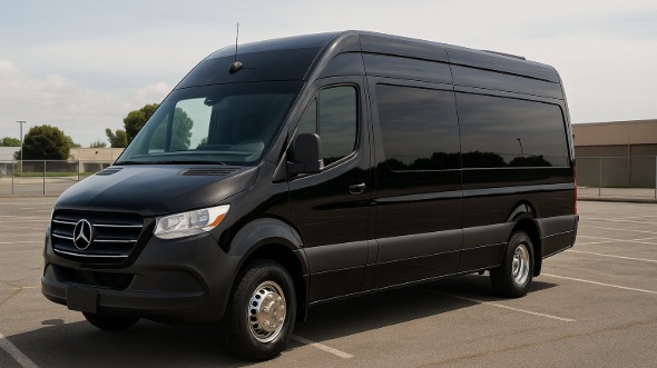 Exterior of New Hampshire Party Bus Company's 18 Passenger Party Bus in New Hampshire