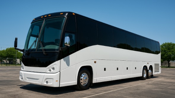 Exterior of Merrimack Party Bus Company's 40 Passenger Party Bus in Merrimack