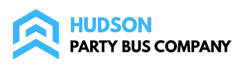 hudson party bus company logo