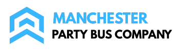 manchester party bus company logo